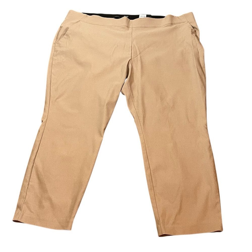 Simply Vera Vera Wang Beige Skinny‎ Ankle Chino Pants, 3X, NWT
